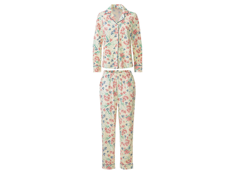 Gehe zu Vollbildansicht: esmara® Damen Pyjama aus weicher, wärmender Flanell-Qualität - Bild 12