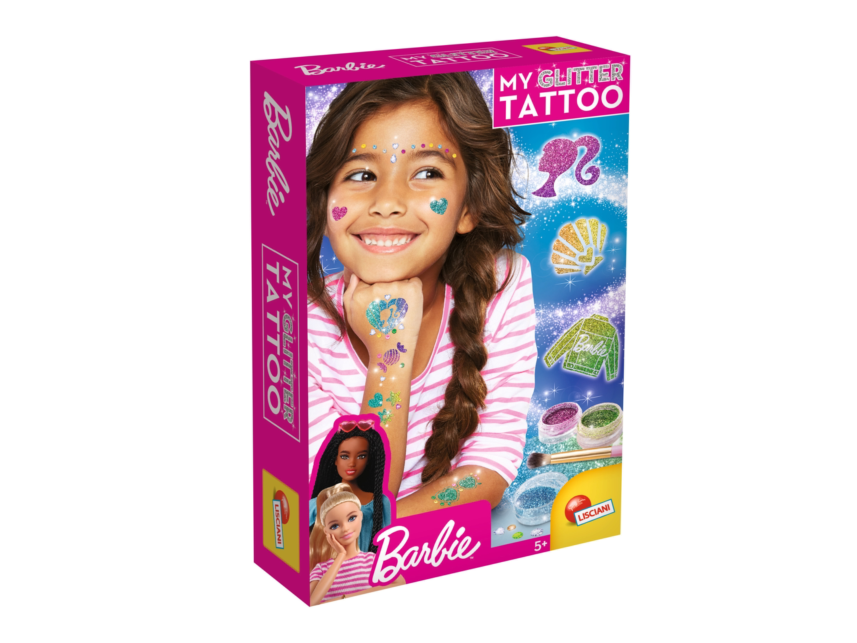 Barbie Glitter Tattoo, Nail Art (BARBIE MY GLITTER TATTOO)