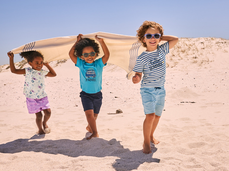 Gehe zu Vollbildansicht: lupilu® Kleinkinder T-Shirts, 3 Stück, mit Baumwolle - Bild 17