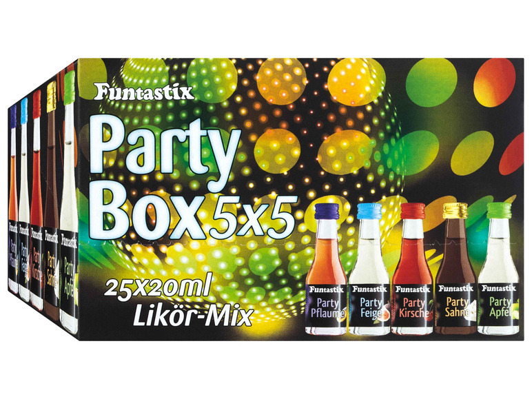 16 Party - Funtastix Shot Vol 17% Box