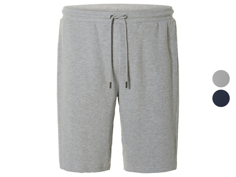 LIVERGY® Herren Sweatshorts mit Gummizugbund