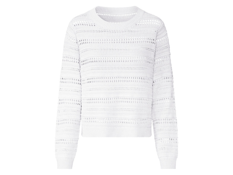 Gehe zu Vollbildansicht: esmara® Damen Pullover, mit Baumwolle - Bild 10