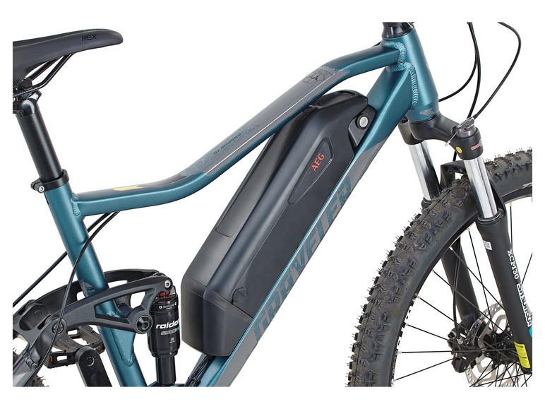 Gehe zu Vollbildansicht: Prophete E-Bike Mountainbike »Alu-Full Suspension MTB 650B«, 27,5 Zoll - Bild 3