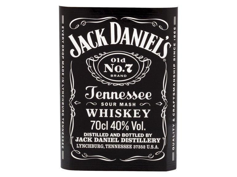 N°7 DANIEL\'S Tennessee Old 40% Vol JACK Whiskey