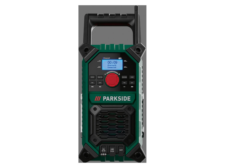 V Akku-Baustellenradio ohne Ladegerät 12 20-Li 20 PARKSIDE® und oder »PBRA V / B2« Akku Netzbetrieb,
