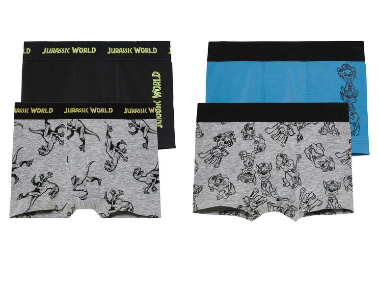 Jungen-Boxer, 2 Stück, mit Textildruck