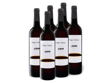 6 .com 0,75-l-Flasche Tiago Weinpaket Cabaço Premium… x