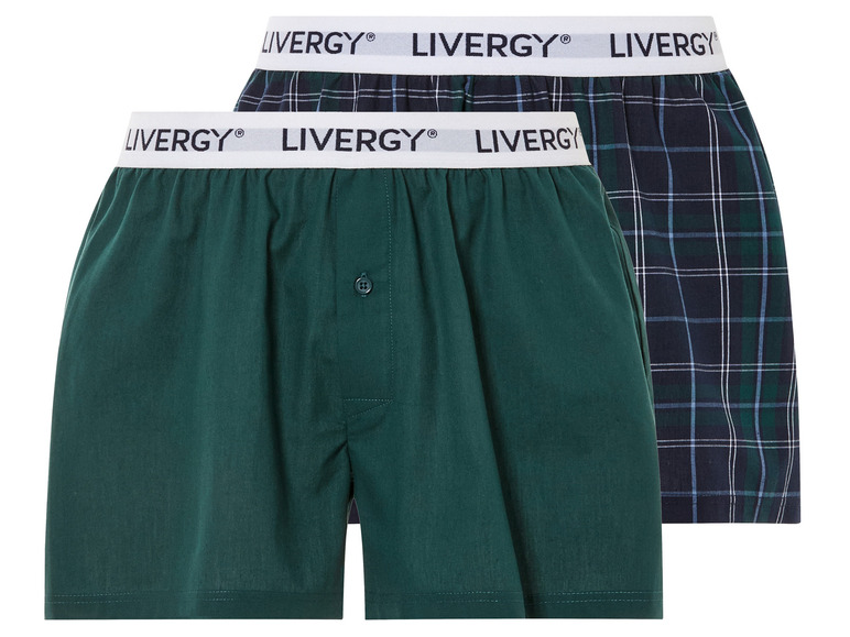 Gehe zu Vollbildansicht: LIVERGY® Herren Boxer, 2 Stück, reine Baumwolle - Bild 10