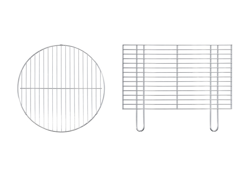 GRILLMEISTER Grillrost rund / eckig, für alle Grillarten geeignet
