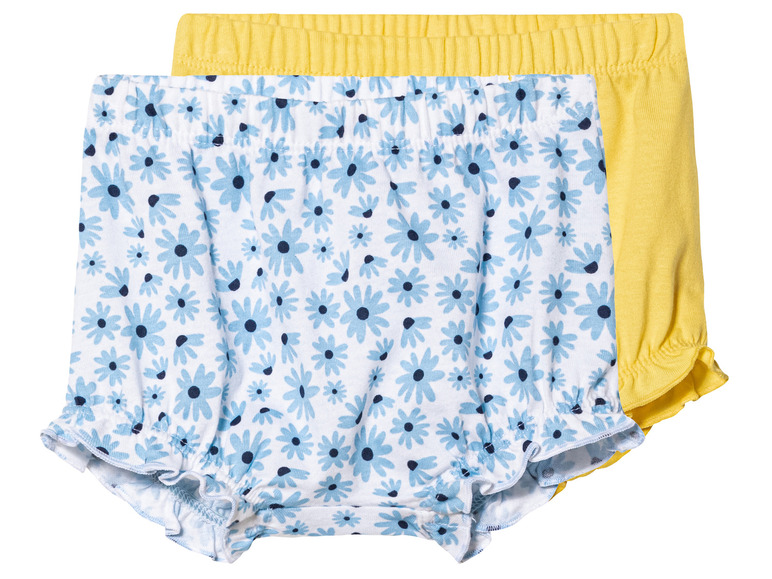 Gehe zu Vollbildansicht: lupilu® Baby Shorts, 2 Stück, reine Baumwolle - Bild 8