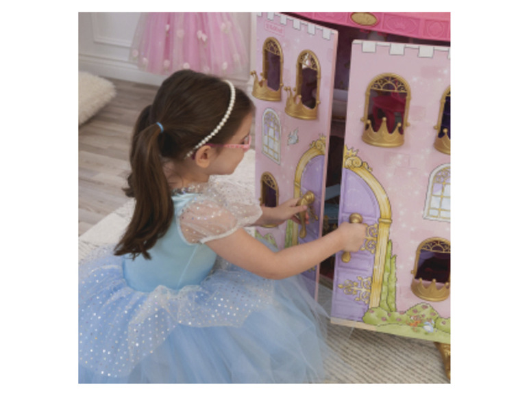 Gehe zu Vollbildansicht: KidKraft Puppenhaus »Disney Princess Dance & Dream Castle«, mit drei Melodien - Bild 9
