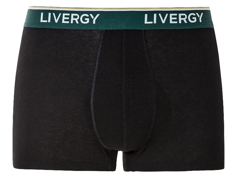 Gehe zu Vollbildansicht: LIVERGY® Herren Boxer, 3 Stück, modische Ripp-Qualität - Bild 5