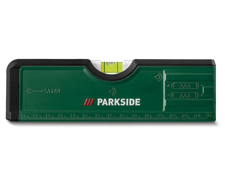 PARKSIDE® Laserwasserwaage, höhenverstellbarem Dreibein-Stativ mit