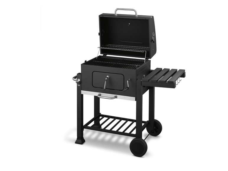 GRILLMEISTER Komfort-Holzkohlegrill »Toronto Click«, Thermometer mit
