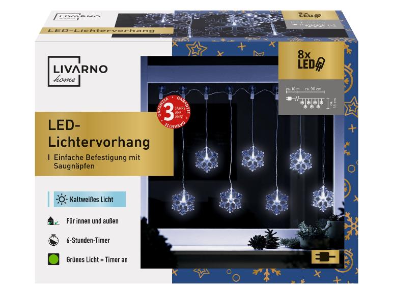 Gehe zu Vollbildansicht: LIVARNO home LED-Lichtervorhang, für den Innen- und Außengebrauch - Bild 11