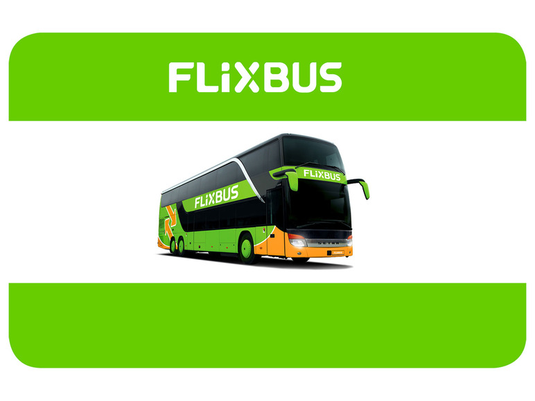 Gehe zu Vollbildansicht: FlixMobility FlixBus / FlixTrain Gutschein 25 Euro - Bild 1