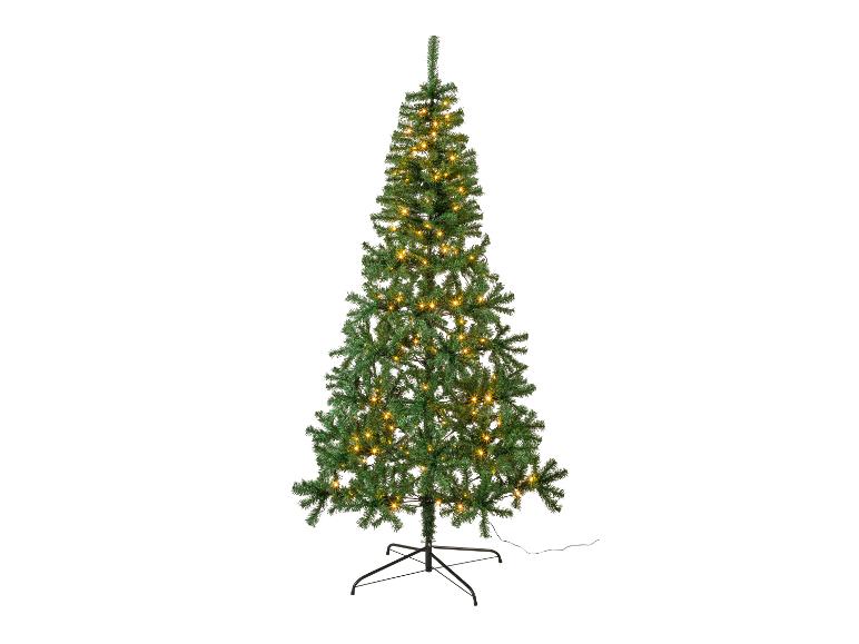 Gehe zu Vollbildansicht: LIVARNO home Künstlicher LED-Weihnachtsbaum, 210 cm, flexible, formbare Zweige - Bild 3