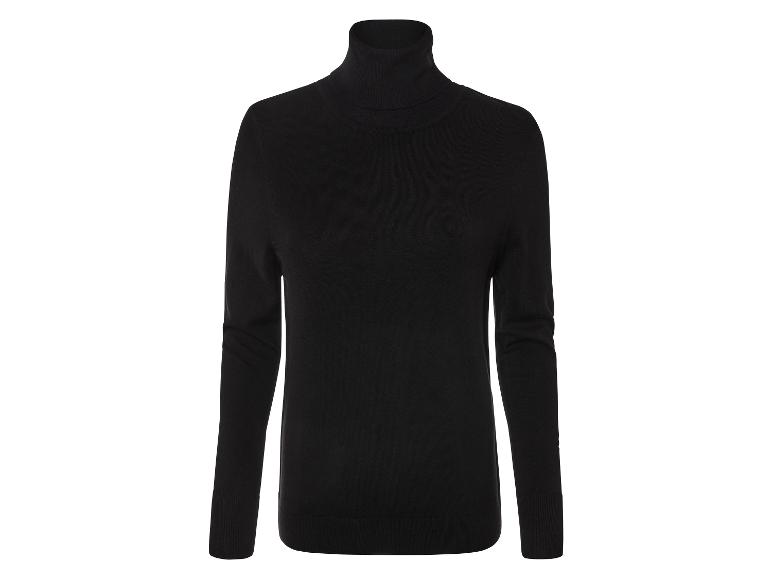 Gehe zu Vollbildansicht: esmara® Damen Feinstrickpullover, mit modischen Schlitzen - Bild 7