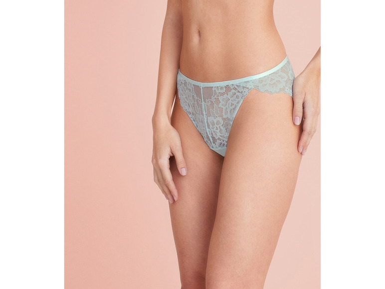 Gehe zu Vollbildansicht: esmara® Damen Minislips, 3 Stück, mit eleganter Spitze - Bild 4