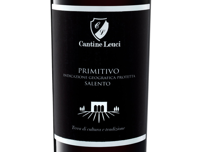 Gehe zu Vollbildansicht: Cantine Leuci Primitivo Salento IGP trocken koscher, Rotwein 2021 - Bild 2