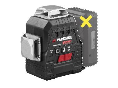 PARKSIDE PERFORMANCE® 20 V Akku-Kreuzlinienlaser »PKLLP 3360 A1«, ohne Akku und Ladegerät