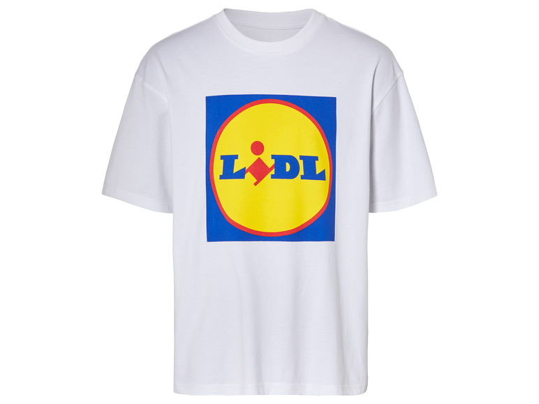 Gehe zu Vollbildansicht: LIVERGY® Herren Oversize-T-Shirt mit Lidl-Logo - Bild 1