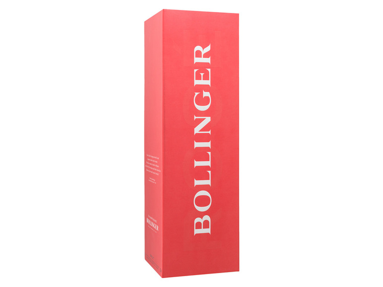 Bollinger Rosé brut Champagner Geschenkbox, mit