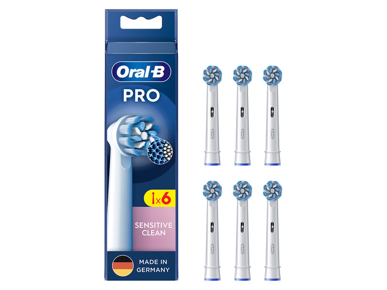 6er Sensitive Clean Oral-B Pro Aufsteckbürsten