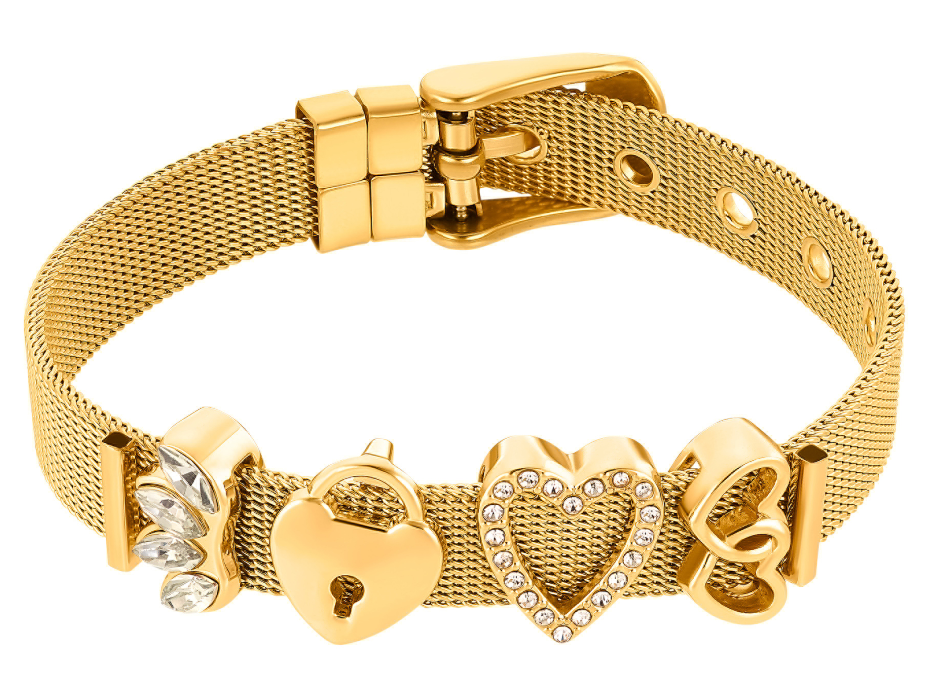 Heideman Armband mit Charms (gold)