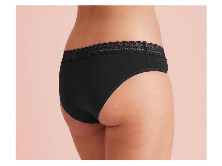 Gehe zu Vollbildansicht: esmara® Damen Hipster, 5 Stück, mit Spitze - Bild 87