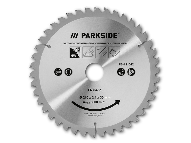 Gehe zu Vollbildansicht: PARKSIDE® Kreissägeblatt, für Handkreissägen - Bild 12