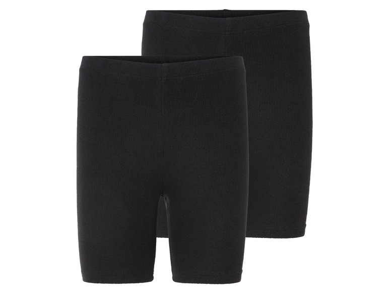 Gehe zu Vollbildansicht: esmara® Damen Radlerhose, 2 Stück, mit Gummizugbund - Bild 5