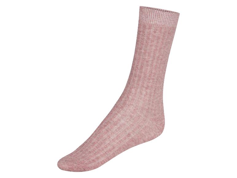 Gehe zu Vollbildansicht: esmara® Damen Socken, 5 Paar, mit Rippstruktur - Bild 6