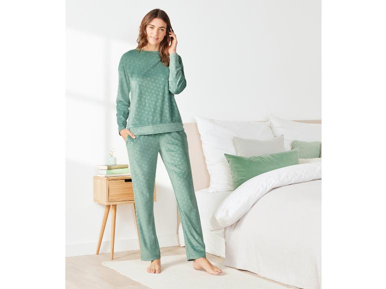 Gehe zu Vollbildansicht: esmara® Damen Nicki-Pyjama mit Rundhalsausschnitt - Bild 9