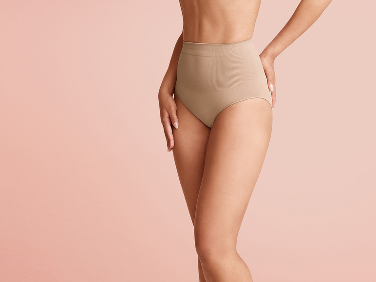 Gehe zu Vollbildansicht: esmara® Damen Soft-Shaping-Slip, ohne Seitennähte - Bild 3