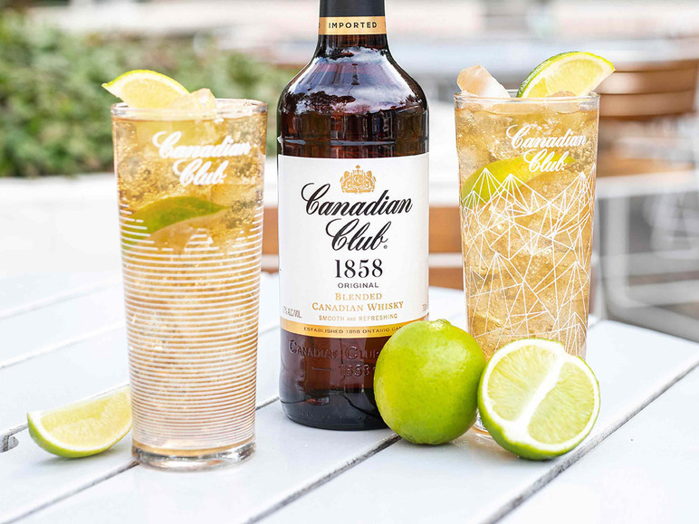 Canadian Club 5 Jahre Imported Blended 40% Whisky Vol Canadian