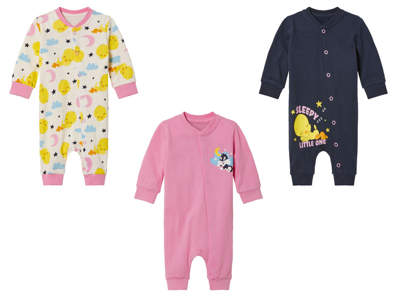 Baby Schlafoverall mit Looney Tunes-Motiv