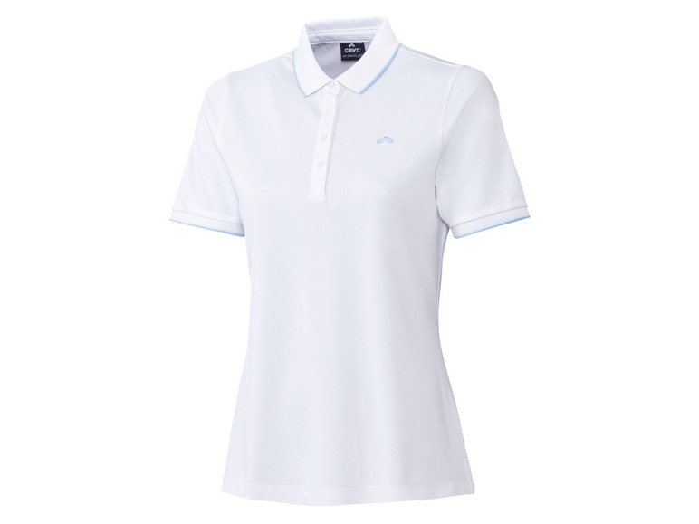 Gehe zu Vollbildansicht: CRIVIT Damen Golf Poloshirt, kurzarm, schnelltrocknend und feuchtigkeitsableitend - Bild 2