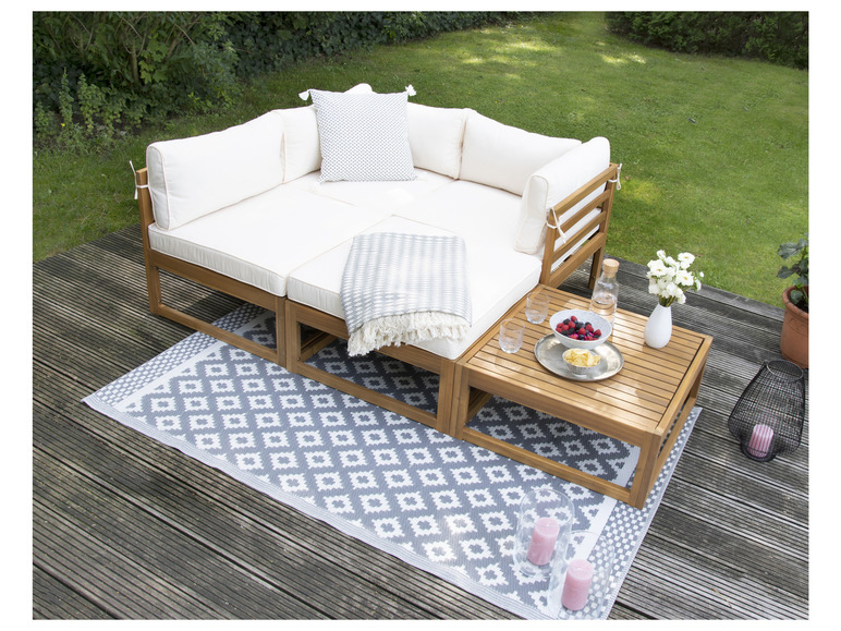 Gehe zu Vollbildansicht: bellavista - Home & Garden® Dining-Set »Karmoy«, 5-teilig - Bild 3