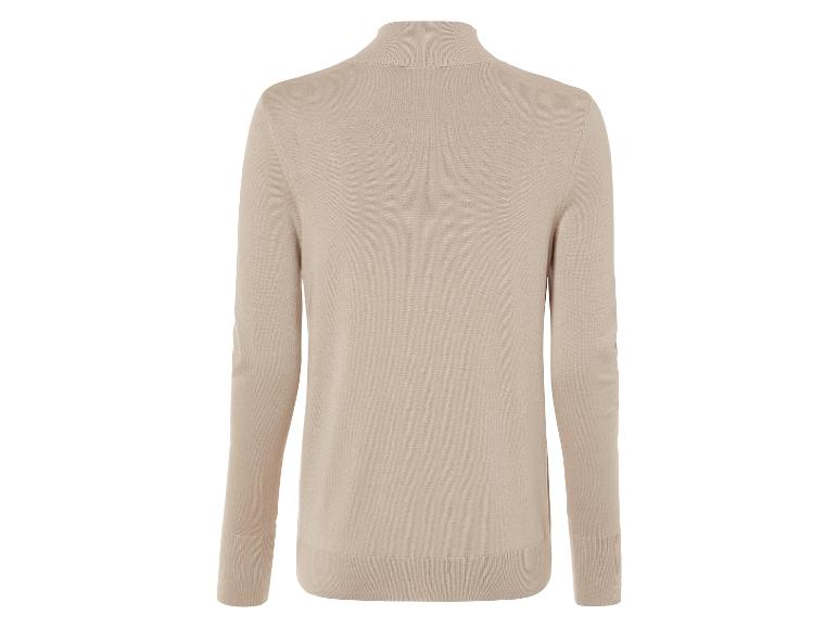 Gehe zu Vollbildansicht: esmara® Damen Feinstrickpullover, mit modischen Schlitzen - Bild 4