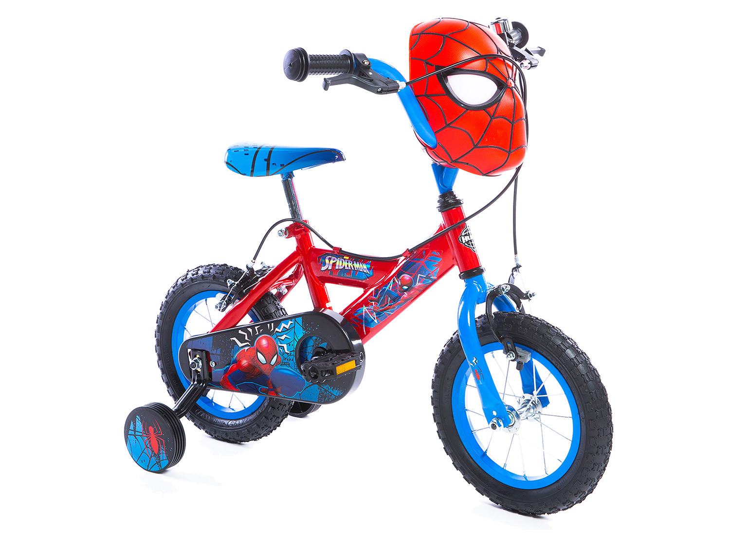 Huffy Kinderfahrrad 12 Zoll (rot, Spider-Man)