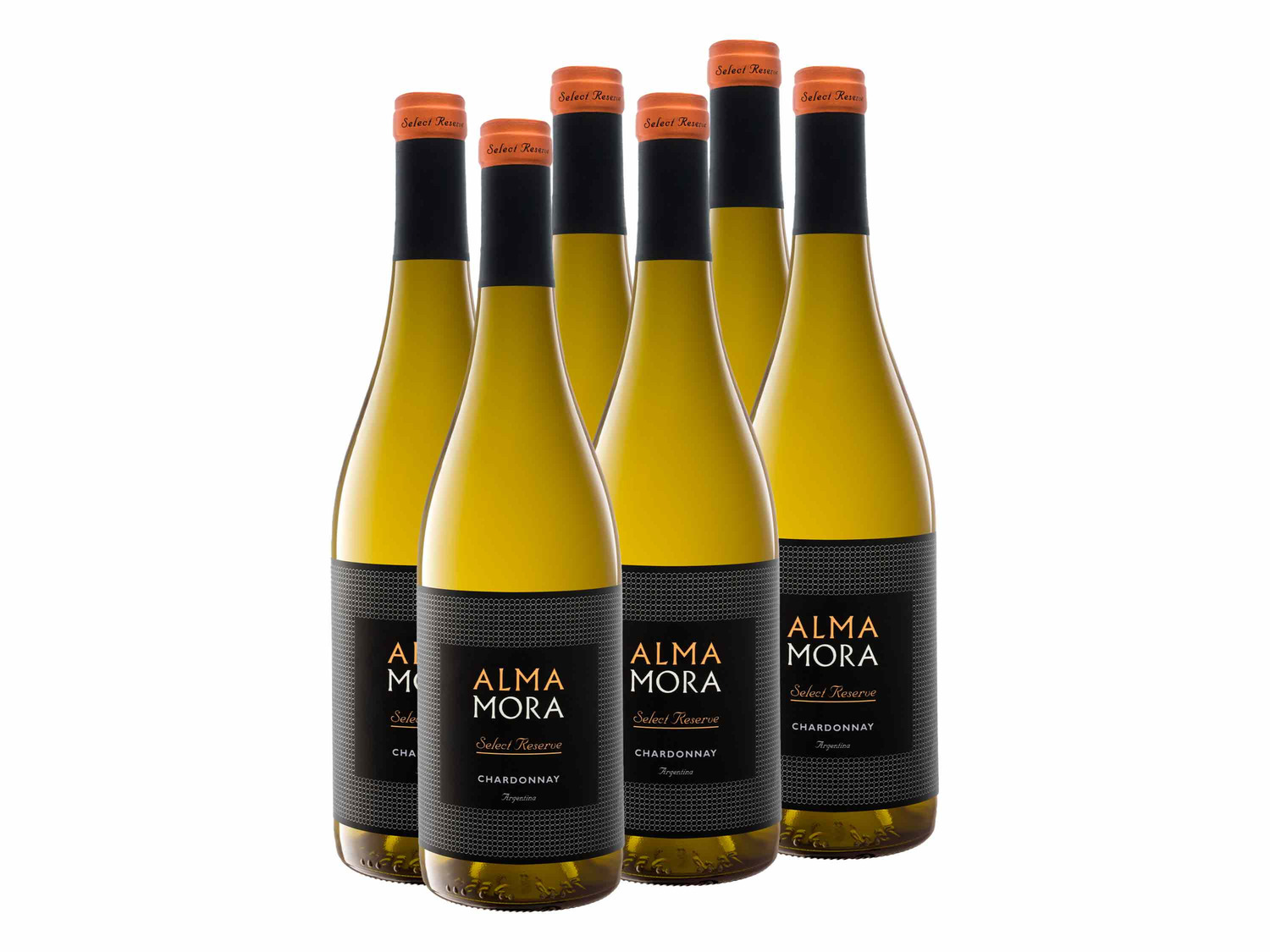 Alma Mora … 0,75-l-Flasche Reserve 6 Weinpaket Select x
