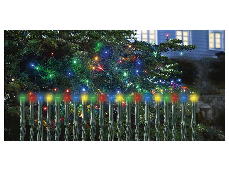 Gehe zu Vollbildansicht: LIVARNO home LED-Lichterkette, 6-Stunden-Timer, 100 LEDs - Bild 3