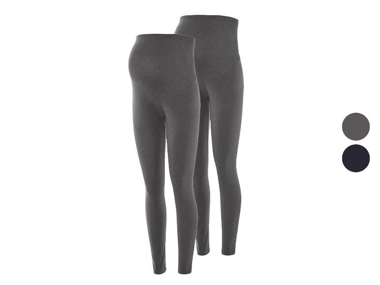 Gehe zu Vollbildansicht: esmara® Damen Umstands-Leggings, mit Bio-Baumwolle - Bild 1