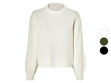 esmara® Damen Strickpullover, mit Wollanteil