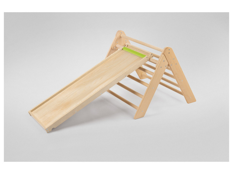 Gehe zu Vollbildansicht: Playtive Kletterleiter und Rutsche, 2in1, aus Birkensperrholz - Bild 10