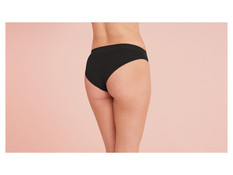 Gehe zu Vollbildansicht: esmara® Damen Minislips, 2 Stück, seamless, in Ripp-Qualität - Bild 10