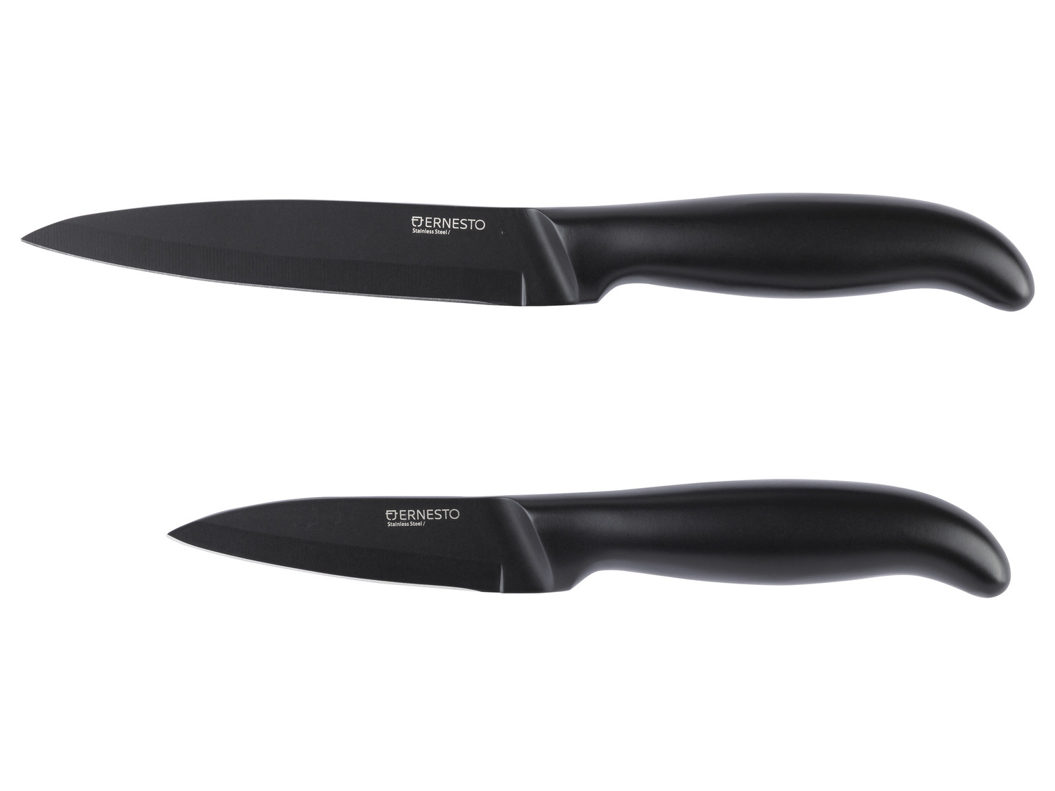 ERNESTO® Messer LIDL | schwarz aus Edelstahl