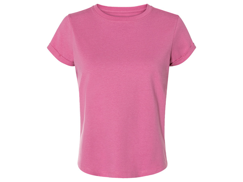 Gehe zu Vollbildansicht: esmara® Damen T-Shirts, 2 Stück, reine Baumwolle - Bild 3