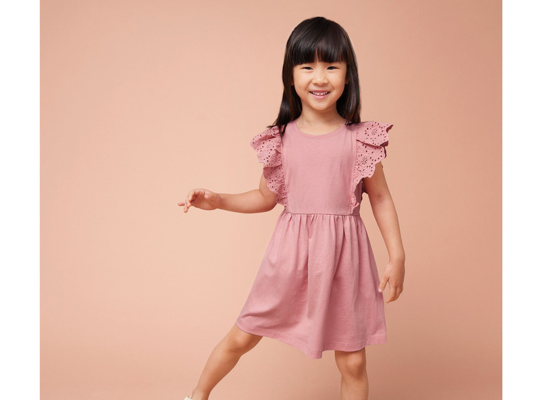 Gehe zu Vollbildansicht: lupilu® Kleinkinder Kleid mit niedlichen Volants - Bild 3